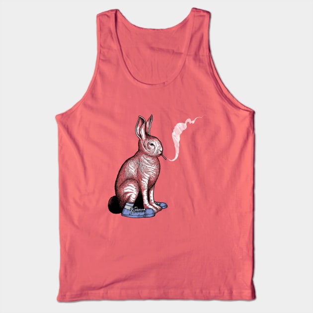 Carrot Smoke Magic Trick Tank Top by pigboom